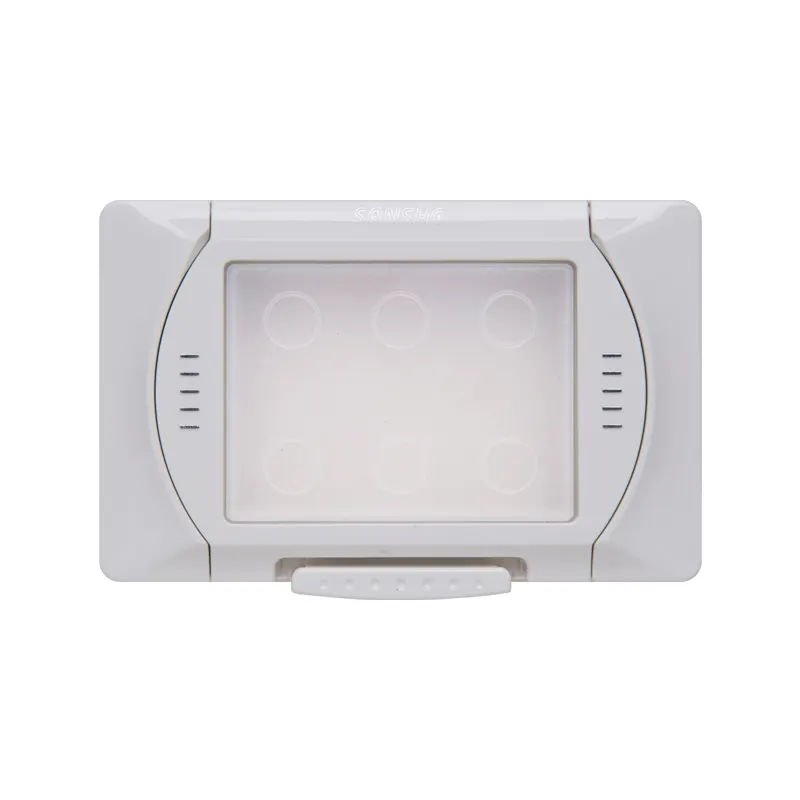 Sanshe manufacturer wholesale customized wall switch waterproof control panel shell