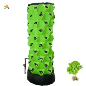 Vertikales Hydroponik-Turm-Set Aeroponic Growing System Garten für Pflanzen