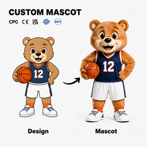 Nuovo Design OEM Divertenti Costumi Mascotte 3D a Forma di Leone, <span class=keywords><strong>Personaggi</strong></span> Cartoon Personalizzati - Product Image 2