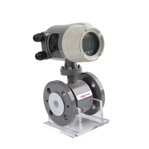 Tiêu chuẩn di động dọc loại từ đo lưu lượng nước lỏng điện từ lưu lượng kế - Product Image 2