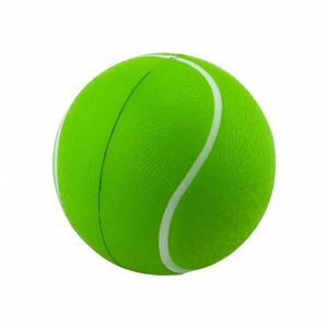 Promotional Custom LOGO <b>Squeeze</b> Toy <b>Ball</b> PU Foam Soft Stress Reliever Green Tennis Stress <b>Balls</b> - Product Image 3