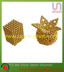 3mm 5mm 25mm a granel de Color bolas magnéticas y palos 216 chapado en oro esferas imán de neodimio para adultos - Product Image 3
