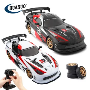 Alta Velocidade Rc Drift Racing Car Toy 2.4GHz 4WD Controle Remoto Drifting Race Sports Car com Luzes