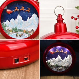 Hot Selling LED <b>Light</b> Christmas <b>Tree</b> Pendant Creative Shop Window Display for Cross-Border New Year Decorations - Product Image 5