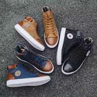 Nouvelle collection 2026 : Chaussures décontractées et sportives en toile pour hommes, style jeune, tendance, en cuir, type baskets et Richelieu