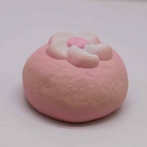 Jouet anti-stress Sakura Pastry Ball avec logo PU personnalisable, design visuellement attrayant - Product Image 2
