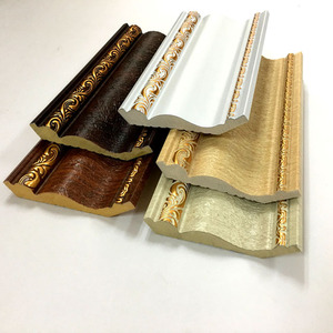 Bán Buôn 11Cm Rộng Nội Thất Dự Án Khách Sạn Không Thấm Nước PVC Bọt Nội Thất Bên Trong Trang Trí <span class=keywords><strong>PS</strong></span> Cornice Vương Miện Đúc Cho Khung - Product Image 6