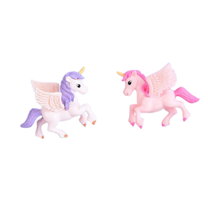 ฟิกเกอร์ยูนิคอร์นเพกาซัสหลากสีสัน ของเล่นการ์ตูนอนิเมะ ฟิกม่า ตุ๊กตาประดับตกแต่งเค้ก ของขวัญ - Product Image 1