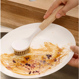 Brosse à long manche pour casseroles et poêles, pour le lavage de la vaisselle et le nettoyage des cuisinières, à suspendre - Product Image 3