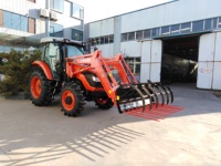 Chargeur frontal de tracteur agricole de haute qualité, équipement de préhension de l'ensilage à vendre