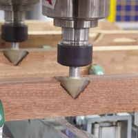 ZICAR Meubles en bois massif CNC Mortaise et Tenon Joint Centre de traitement Machine à bois Mortaise Tenon Travail