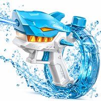 Jouet d'été populaire : Pistolet à eau électrique automatique haute pression en forme de requin pour enfants