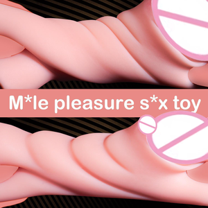 Bestseller Realistische TPE-Silikon-Vagina-Masturbatoren Sexspielzeuge mit Engem Analkanal für Männliche Masturbation - Product Image 2