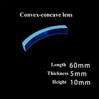Lentilles optiques : lentilles cylindriques, lentilles semi-circulaires, lentilles triangulaires, lentilles rectangulaires, lentilles convexe-concaves pour le collège