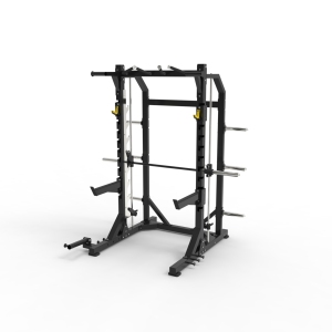 แร็คไฟฟ้านักกีฬา HD ยกน้ำหนักเทรนเนอร์มัลติฟังก์ชั่น,อุปกรณ์ออกกำลังกายในโรงยิมพาณิชย์ <span class=keywords><strong>Squat</strong></span> แร็คการฝึกความแข็งแรง - Product Image 5