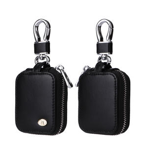 Funda Protectora de Cuero PU para <span class=keywords><strong>Airpods</strong></span>, Funda Universal para Auriculares, Accesorios, Carcasa con Llavero para <span class=keywords><strong>Samsung</strong></span> y Redmi - Product Image 4