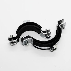 Kẹp đỡ ống nặng và ống PVC có lớp lót cao su, kẹp vít đôi, kẹp điều chỉnh - Product Image 2