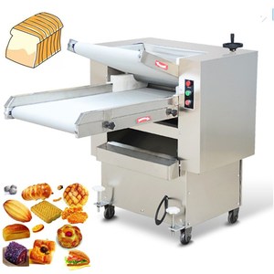 Impastatrice Pasta Laminatoio Per siti web all'ingrosso automatico Da Tavolo cinese premendo macchina per la Pizza e Turco Lahmacun Pita <span class=keywords><strong>pane</strong></span> - Product Image 6