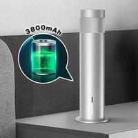 Pengontrol Aplikasi Baru Smart Electrostatic Remote-Control Electric Essential Oil Diffuser Daya Tahan Baterai Lama Logam Hotel Garansi 1 Tahun