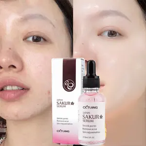 Sakura Serum Organische Gezichts Olie Anti Acne Huidverjonging Cktuing Serie Olie