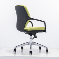 Chaise de bureau pivotante de direction ergonomique en métal pour usage commercial, siège de jeu réglable en acier pour salle de sport