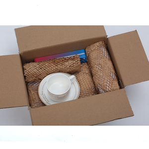 Cushion Wrap Roll Kraft Honeycomb Paper <strong>Packing</strong> <strong>Material</strong> for Shockprooof Transportation - Product Image 3