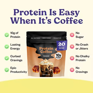Caffè Proteico OEM Direttamente dalla Fabbrica 356g/sacchetto - Polvere di Caffè Biologico ad Alto Contenuto Proteico <span class=keywords><strong>in</strong></span> Bustine - Product Image 2