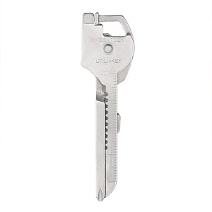 Porte-clés multi-outils 6 en 1, mini couteau pliant en acier inoxydable, outil multifonctionnel pour le camping en plein air avec ouvre-bouteille - Product Image 2
