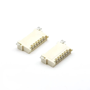 ขั้วต่อพินเฮดเดอร์แบบแนวนอน SMT DIN ขนาด 1.25 มม. สำหรับเวเฟอร์  วัสดุไนลอน สำหรับ PCB 6 ขา - Product Image 1