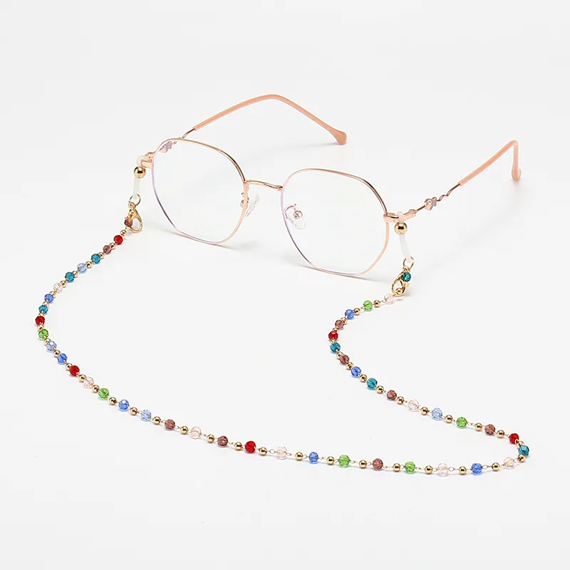 Chaînes de lunettes de soleil pour femmes, cordon porte-lunettes, lanière, accessoires pour vêtements pour les yeux