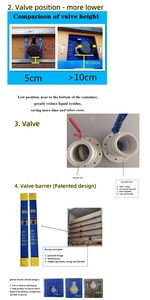 16000-24000 lít 20ft container flexitank flexbags cho mật đường giao thông vận tải - Product Image 4