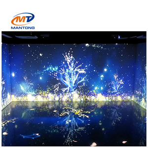 3D nhập vai chiếu tương tác trò chơi video trải nghiệm 360 hang động nghệ thuật phòng tăng cường thực tế Lập Bản Đồ Màn hình hiển thị sự kiện - Product Image 1