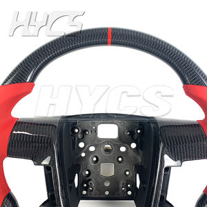 Volant sport personnalisé en fibre de carbone pour l'amélioration de l'intérieur de la voiture pour <span class=keywords><strong>Ford</strong></span> <span class=keywords><strong>Raptor</strong></span> F150 F250 F350 2010-2014 - Product Image 5