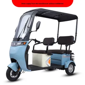 Tricycle électrique pour usage domestique, mini scooter pliable fermé pour femmes, transport de enfants, adultes, haute puissance (>1000W) - Product Image 4