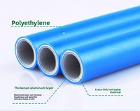 1216 1418 1620 2025 Taille Flexible haute pression 5 couches PEX-Al-PEX Tuyau d'eau chaude et froide Longueur 100m Norme ASTM