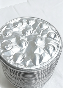 Plat jetable pour <span class=keywords><strong>escargots</strong></span> français de 12 oz, récipient rond <span class=keywords><strong>en</strong></span> <span class=keywords><strong>aluminium</strong></span> alimentaire, plat de cuisson pour <span class=keywords><strong>escargots</strong></span> <span class=keywords><strong>en</strong></span> <span class=keywords><strong>aluminium</strong></span>, 166x25mm - Product Image 5