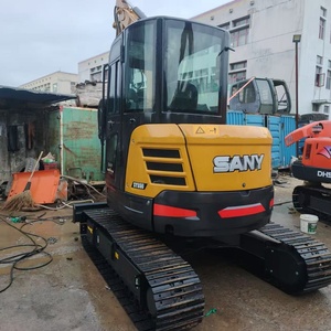 รถขุดมือสอง Sany 55U ราคาถูก รถขุดไฮดรอลิกแบบตีนตะขาบมือสอง เครื่องจักรกลมือสอง Sany 55 60 75 95 35 - Product Image 2