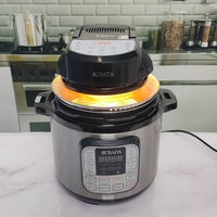 Cuisinières à pression 5L 6L 8L 10L 12L, cuiseur à riz, grande capacité, en acier inoxydable, intelligent, numérique, multifonction, électrique