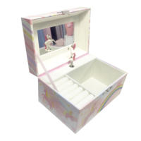 Caja de Música Giratoria de Manivela de Alta Calidad Yiyu, Forro de Terciopelo, Caja de Papel Hecha a Mano Ecológica de Lujo con Diseño Personalizado