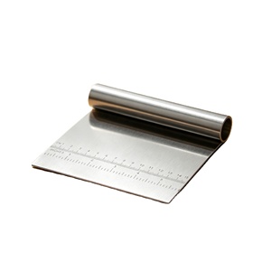 Raspador de Masa para Pizza de Acero Inoxidable Ecológico de Alta Calidad, Cortador de Metal para Repostería, Herramienta para Pastelería y Repostería Casera - Product Image 1