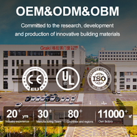 Sistem Partisi Dinding Kaca Modular Aluminium 83mm, Pemasangan Cepat, Kedap Suara untuk Kantor Modern, Sekolah, Gudang
