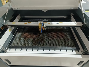 Лазерный гравировальный станок EB4060 60W 80W 100W CO2, портативный, настольный, с ЧПУ, для акрила, стекла, МДФ, для миниатюрной гравировки - Product Image 4
