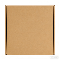 Boîtes d'expédition pour bijoux Auralux en carton kraft écologique, portables, étanches, rigides, taille personnalisée