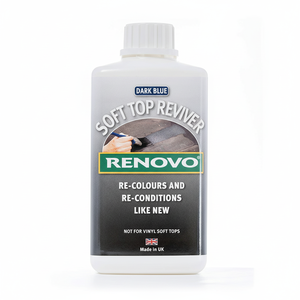 RENOVO 500 ml bleu foncé Soft Top Reviver Renouveler et recolorer le pigment de restauration de véhicule pour les véhicules Soft Top - Product Image 1