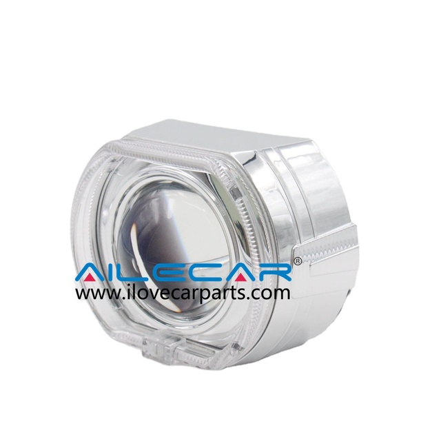 Yellow White Color Angel eye Mini X5-R Switchback LED Hid Projector Shroud Auto Lighting System