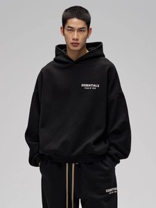 Felpe e Maglioni Unisex di Alta Qualità 1:1, Felpe con Stampa Testo Bianco su Nero, Pullover Unisex S24 - Product Image 3