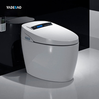 WC intelligent électrique à capteur automatique avec fonction bidet et siège chauffant