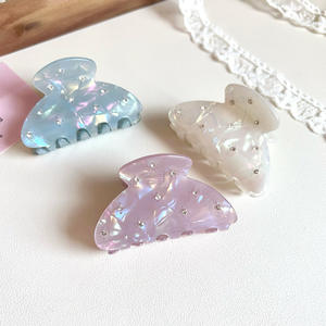 Qianjin soporte personalizado al por mayor diseño de moda elegante pinzas para el cabello para mujeres accesorios para el cabello pinza de pelo de acetato - Product Image 1