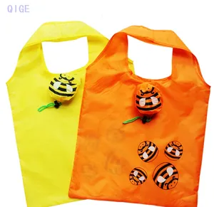新款设计便携式防水动物可折叠可爱购物手提袋