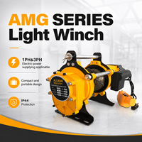 Treuil Électrique Portable 500kg 220V 380V 440V Coque en Aluminium 1PH 3PH Service OEM Treuil de Levage Léger pour Usine (Lifting et Traction)